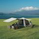 Намет тримісний надувний автоматичний із тентом Naturehike Ango CNK2550WS017, коричневий 6977465867902 фото 4