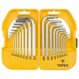 Ключі шестигранні і Torx, набір 18 шт.*1 уп. 35D952 фото