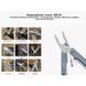 Мультитул NexTool Mini Sailor Pliers S11 блакитний NE20156B фото 7