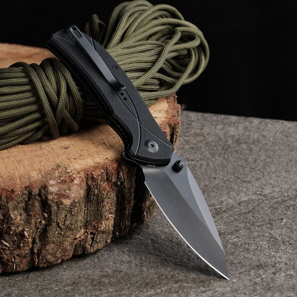 Ніж складаний туристичний Sencut Hyrax, (8.4 см) 9Cr18MoV / G10 чорний S23097-1 фото
