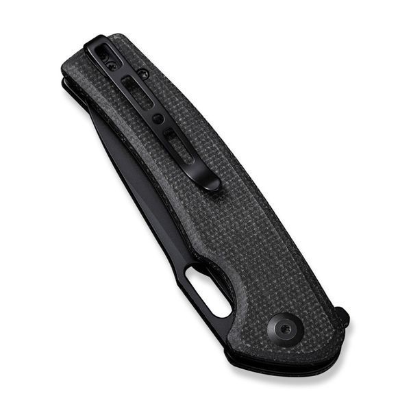 Ніж складаний туристичний Sencut Vesperon, (8.5 см) 9Cr18MoV / Micarta чорний S20065-3 фото