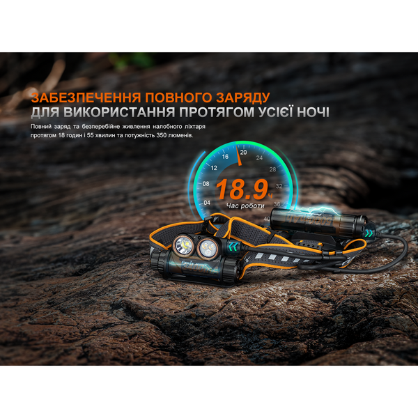 Подовжувач живлення Fenix ARB-LP21 для ліхтаря HM75RSE з функцією Power Bank ARB-LP21 фото