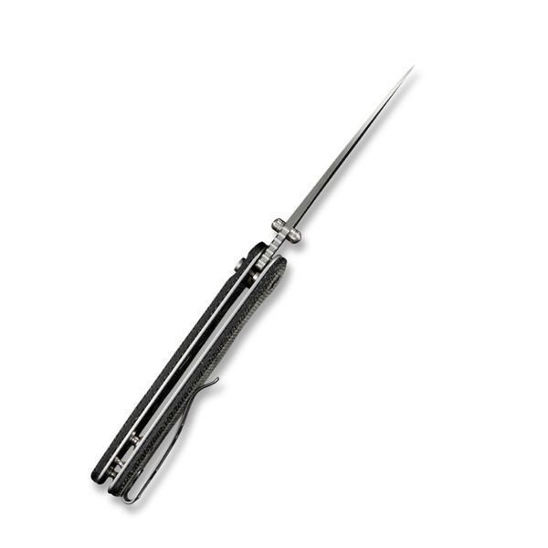 Ніж складаний туристичний Sencut Sachse, (8.8 см) 9Cr18MoV / Micarta чорний S21007-1 фото