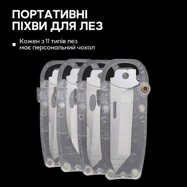 Набір змінних клинків Roxon (BA12; BA13; BA16) 3in1 для S501U, S502U, S802 BA121316 фото
