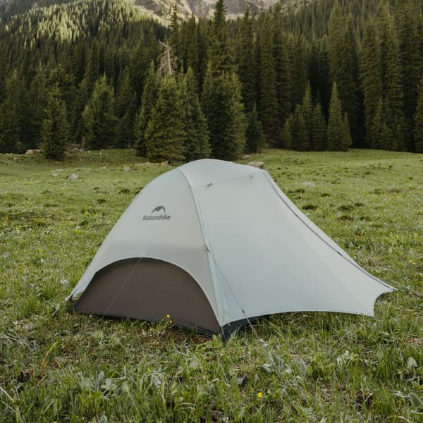 Намет двомісний ультралегкий Naturehike Star River UL CNK2450WS022, сірий 6975641883074 фото