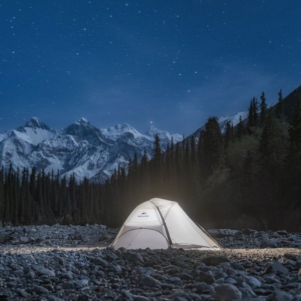 Намет двомісний ультралегкий Naturehike Star River UL CNK2450WS022, сірий 6975641883074 фото
