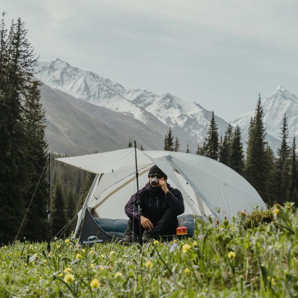 Намет двомісний ультралегкий Naturehike Star River UL CNK2450WS022, сірий 6975641883074 фото