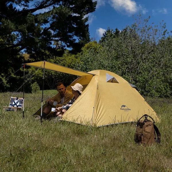 Намет двомісний Naturehike P-Series NH18Z022-P, 210T/65D, темно-синій 6927595783597 фото
