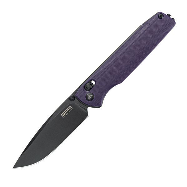 Ніж складаний SRM Terrier 258L-GN, фіолетовий 258L-GN фото
