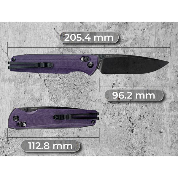 Ніж складаний SRM Terrier 258L-GN, фіолетовий 258L-GN фото