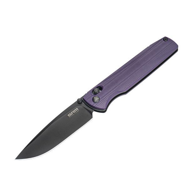 Ніж складаний SRM Terrier 258L-GN, фіолетовий 258L-GN фото