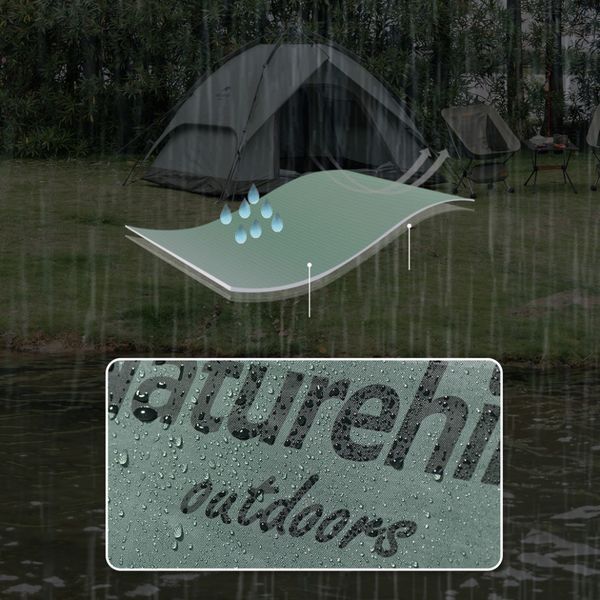 Намет тримісний автоматичний Naturehike NH21ZP008, оливково-зелений 6927595777442 фото