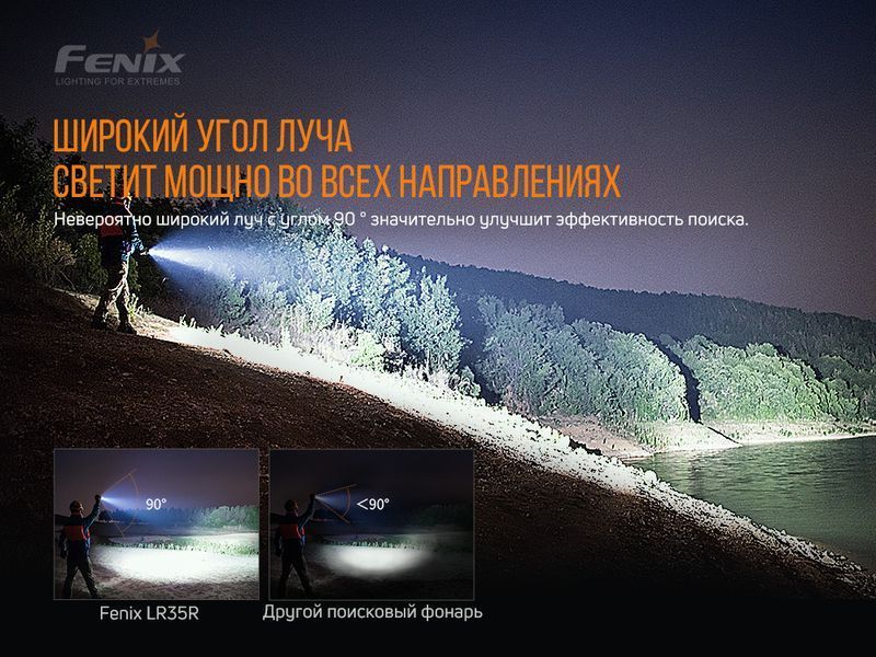 Ліхтар ручний Fenix LR35R LR35R фото